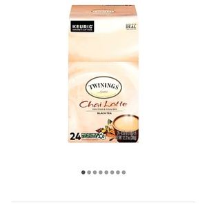Keurig K cup Twinings Chai Latte, 23cts